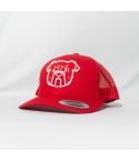 GORRA FLEXFIT PETCAPS BULLDOG ROJA - TALLA UNICA