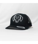 GORRA FLEXFIT PETCAPS DACHSHUND NEGRA - TALLA UNICA