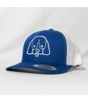 GORRA FLEXFIT PETCAPS BEAGLE AZUL/BLANCA - TALLA UNICA