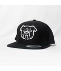 GORRA FLEXFIT PETCAPS BULLDOG NEGRA CLASSIC - TALLA UNICA