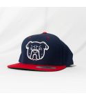 GORRA FLEXFIT PETCAPS BULLDOG NAVY/RED CLASSIC - TALLA UNICA