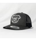 GORRA FLEXFIT PETCAPS BULLDOG DARK HEATHER NEGRA - TALLA UNICA