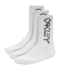 MEDIAS OAKLEY B1B WHITE (3 PACKS) - FOS900277-100