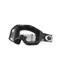 GOGGLES OAKLEY AIRBRAKE JET BLACK SPEED STRAP / CLEAR LENS 704657-979