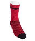 MEDIAS 6" SUAREZ ASFALTO ROJO - TALLA S/M