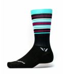 MEDIAS SWIFTWICK ASPIRE SEVEN STRIPE BLACK / MINT / BERRY