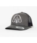 GORRA FLEXFIT PETCAPS BEAGLE DARK HEATHER NEGRA - TALLA UNICA