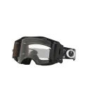 GOGGLES OAKLEY AIRBRAKE BLACK SPEED ROLL OFF / CLEAR LENS 704657-989