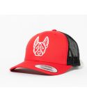 GORRA FLEXFIT PETCAPS BLUE HEELER ROJA/NEGRA - TALLA UNICA