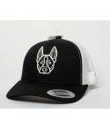 GORRA FLEXFIT PETCAPS BLUE HEELER BLACK/WHITE - TALLA UNICA