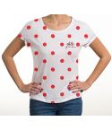 T-SHIRT PAVE QUEEN OF MOUNTAIN BLANCO MUJER
