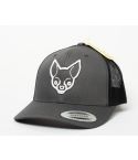 GORRA FLEXFIT PETCAPS CHIHUAHUA CHARCOAL - TALLA UNICA