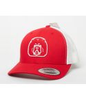 GORRA FLEXFIT PETCAPS CHOW CHOW ROJA/BLANCA - TALLA UNICA