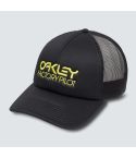 GORRA OAKLEY FACTORY PILOT BLACK/SULPHUR - TALLA UNICA FOS900510