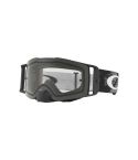 GOGGLES OAKLEY FRONT LINE MATTE BLACK SPEED STRAP - CLEAR 708701