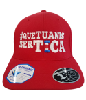 GORRA FLEXFIT ALGODON QUE TUANIS SER TICA - ROJA