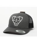 GORRA FLEXFIT PETCAPS JACK RUSSELL CHARCOAL - TALLA UNICA