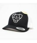 GORRA FLEXFIT PETCAPS JACK RUSSELL BLACK/WHITE - TALLA UNICA