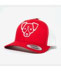 GORRA FLEXFIT PETCAPS JACK RUSSELL ROJA/BLANCA - TALLA UNICA