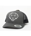 GORRA FLEXFIT PETCAPS LABRADOR CHARCOAL - TALLA UNICA