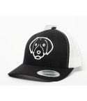 GORRA FLEXFIT PETCAPS LABRADOR BLACK/WHITE - TALLA UNICA