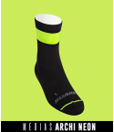 MEDIAS 6" SUAREZ VOLTA NEON - TALLA L/XL