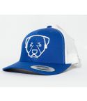 GORRA FLEXFIT PETCAPS ROTTWEILER AZUL/BLANCA - TALLA UNICA