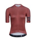 CAMISA MUJER M.C. SUAREZ AVANT SOLID MARSALA RED 