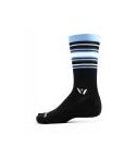 MEDIAS SWIFTWICK ASPIRE SEVEN STRIPE BLACK LT BLUE GRAY