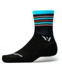 MEDIAS SWIFTWICK ASPIRE FOUR STRIPE BLACK / BLUE / ORANGE