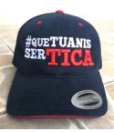 GORRA FLEXFIT QUE TUANIS SER TICA 3D - AZUL