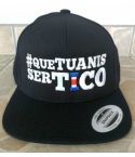 GORRA FLEXFIT COTTON CL. QUE TUANIS SER TICO NEGRA