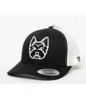 GORRA FLEXFIT PETCAPS YORKSHIRE TERRIER NEGRA/BLANCA - TALLA UNICA