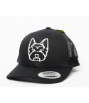 GORRA FLEXFIT PETCAPS YORKSHIRE TERRIER NEGRA - TALLA UNICA