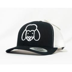 GORRA FLEXFIT PETCAPS POODLE NEGRA / BLANCA - TALLA UNICA