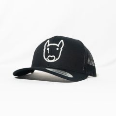 GORRA FLEXFIT PETCAPS BULL TERRIER NEGRA - TALLA UNICA