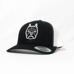 GORRA FLEXFIT PETCAPS BOXER NEGRA / BLANCA - TALLA UNICA