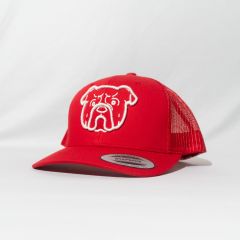 GORRA FLEXFIT PETCAPS BULLDOG ROJA - TALLA UNICA