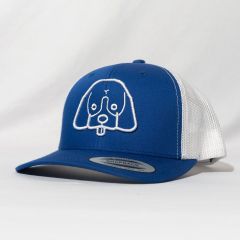 GORRA FLEXFIT PETCAPS BEAGLE AZUL/BLANCA - TALLA UNICA