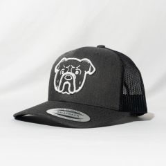 GORRA FLEXFIT PETCAPS BULLDOG DARK HEATHER NEGRA - TALLA UNICA