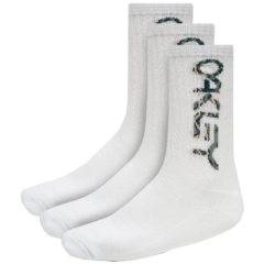 MEDIAS OAKLEY B1B WHITE (3 PACKS) - FOS900277-100