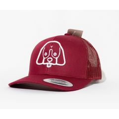 GORRA FLEXFIT PETCAPS BEAGLE CRANBERRY - TALLA UNICA