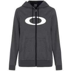 HOODIE HOMBRE OAKLEY ELLIPSE FZ BLACKOUT LT HTR - 461644 02F