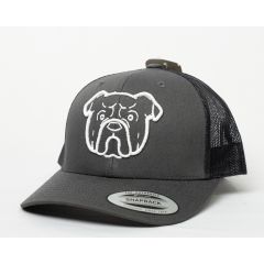 GORRA FLEXFIT PETCAPS BULLDOG CHARCOAL - TALLA UNICA