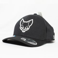 GORRA FLEXFIT PETCAPS CHIHUAHUA NEGRA 110C - TALLA UNICA