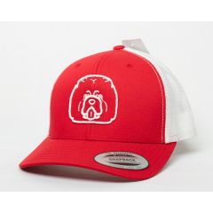 GORRA FLEXFIT PETCAPS CHOW CHOW ROJA/BLANCA - TALLA UNICA