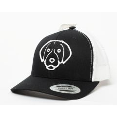 GORRA FLEXFIT PETCAPS LABRADOR BLACK/WHITE - TALLA UNICA
