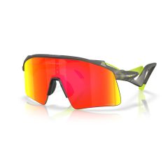 ANTEOJOS OAKLEY STUNT WING MATTE GREY SMOKE - PRIZM RUBY 951904