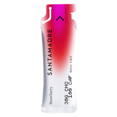 GEL ENERGÉTICO SANTA MADRE 30CHO 100 CAF SABOR STRAWBERRY