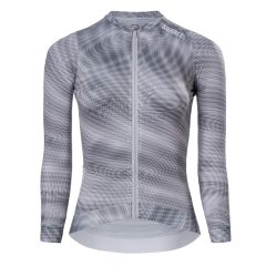 CAMISA MUJER MANGA LARGA SUAREZ PERFORMANCE RAPID SILVER GRAY 